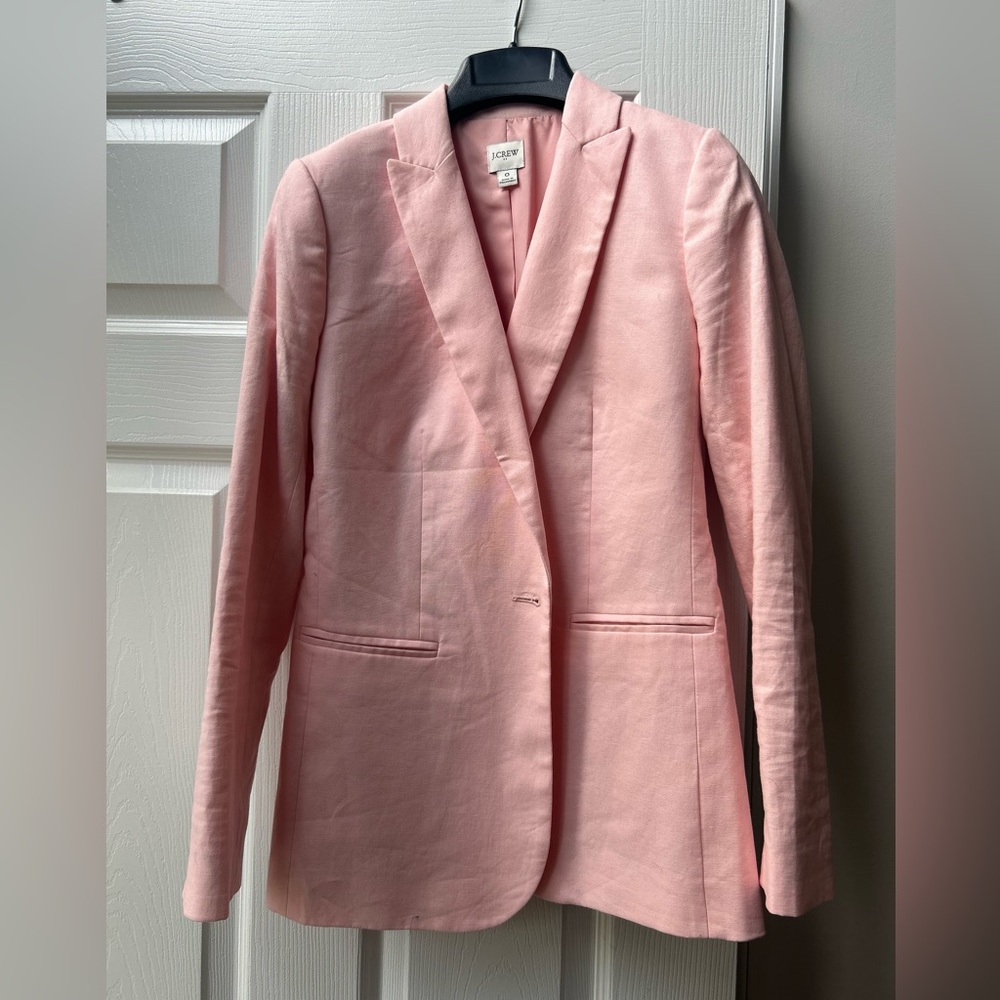 J. Crew Pink Women's Blazer